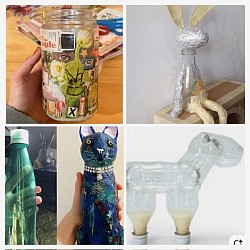 Cute found-treasure characters